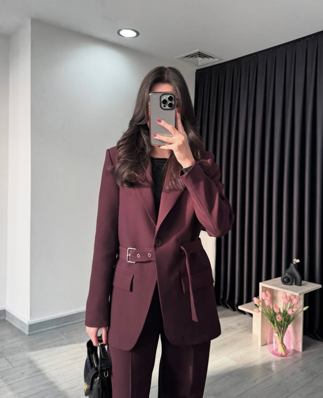 Empowerment Belted Blazer
