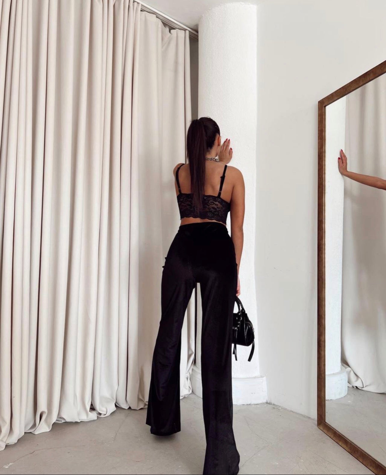 Spanish Velvet Pants .