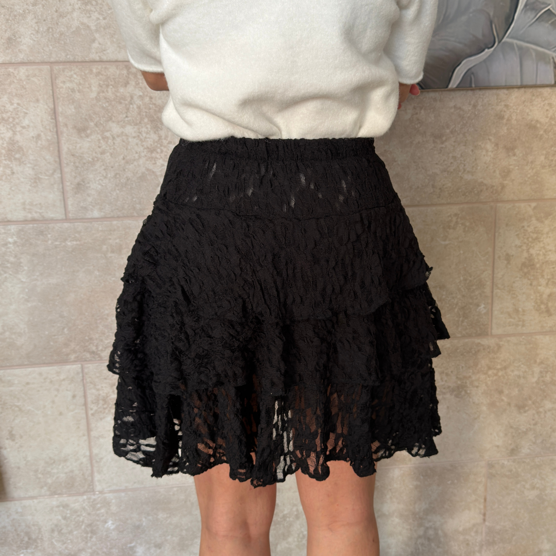 Mini Lace Skirt