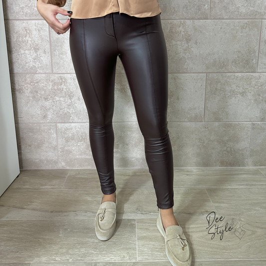CIGARETTE leather pants