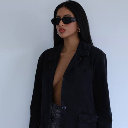 Denim Luxe Blazer