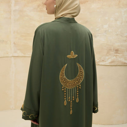 Olive Luxe Abaya