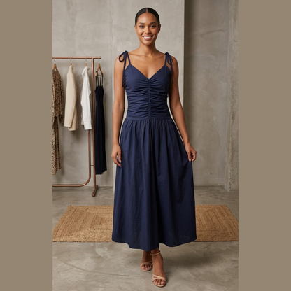 RUCHED DRESS
