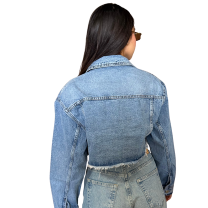 CROPPED  JEANS JACKET