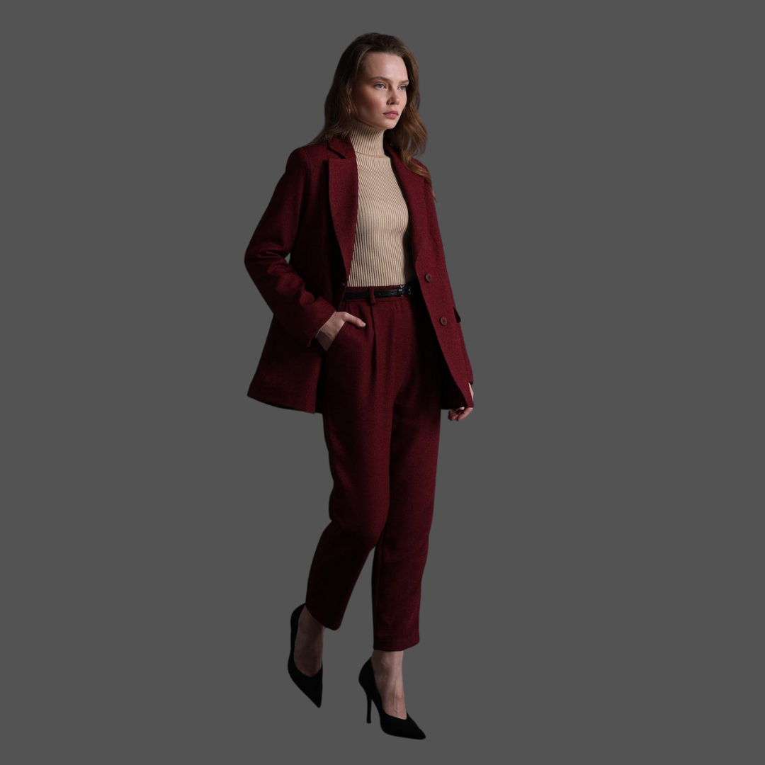 Wine Royale Suit