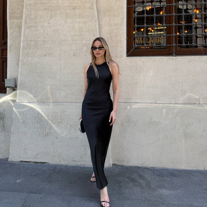 Noir Luxe Dress