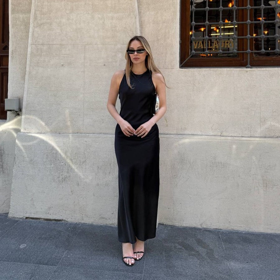 Noir Luxe Dress